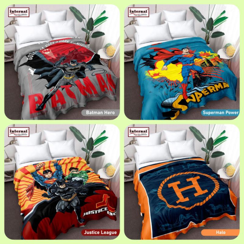 SELIMUT INTERNAL HERO KARAKTER Uk 160x200