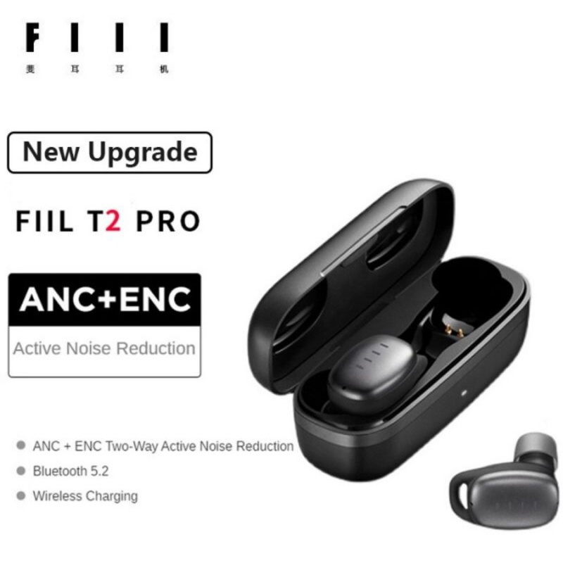 Fiil T2 Pro ANC ENC Ambient TWS Earphone Earbud Bluetooth 5.2