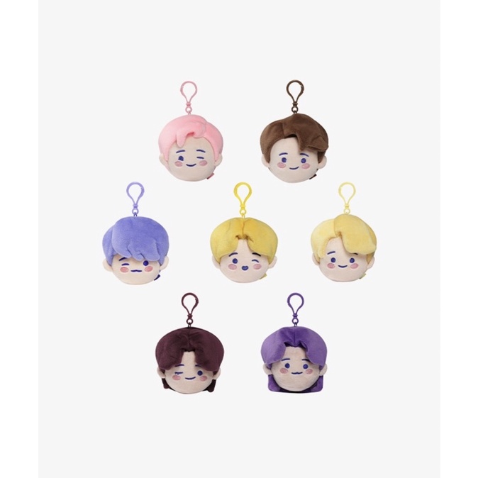 Face Keyring TinyTAN BTS