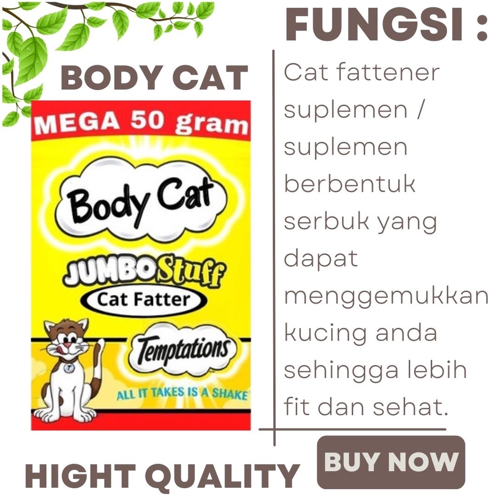 Body Cat - Penggemuk Kucing FEZONE