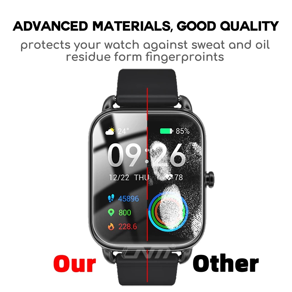 Film Hydrogel Pelindung Layar Anti Gores Untuk Smartwatch HAYLOU RS4 Plus