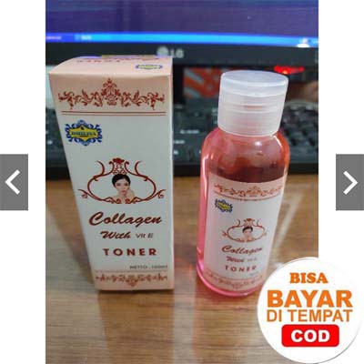 [BPOM] TONER COLLAGEN PLUS VIT.E 100ML / COLAGEN DHILISA