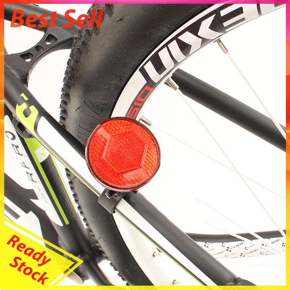 Mountain Bike Handlebar Reflector Bicycle Front Rear Warning Riding Light