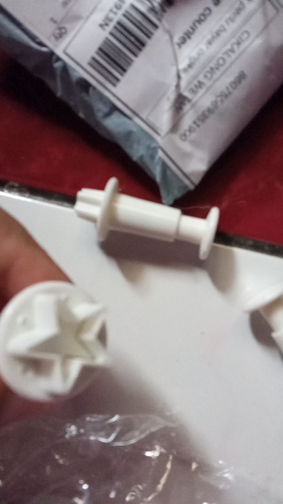 3 / 4pcs Cetakan Plunger Adonan Kue Bentuk Kotak / Hati / Bintang / Oval / Bintang