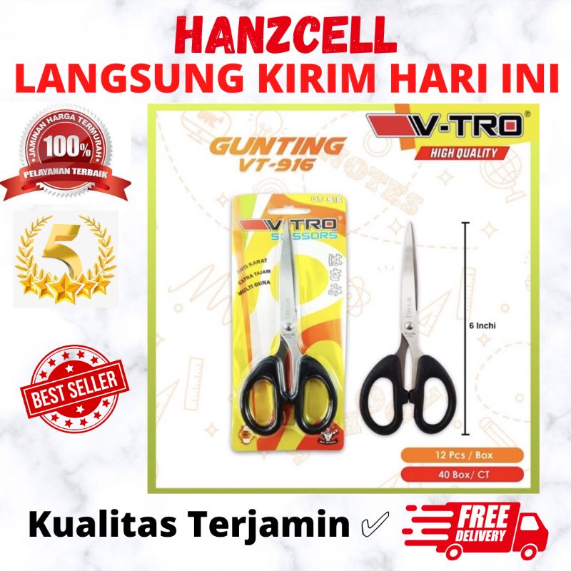 

Gunting panjang besar a165 6.5 inchi super tajam murah meriah