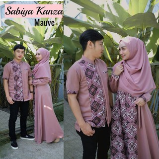  Gamis  Remaja  Couple  Pasangan Gamis  Lamaran Motif Batik  