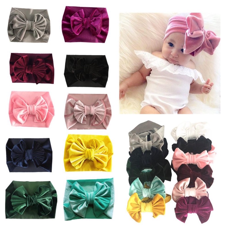 BABY K2 - Bandana Baby Pita Bludru Kode 00138