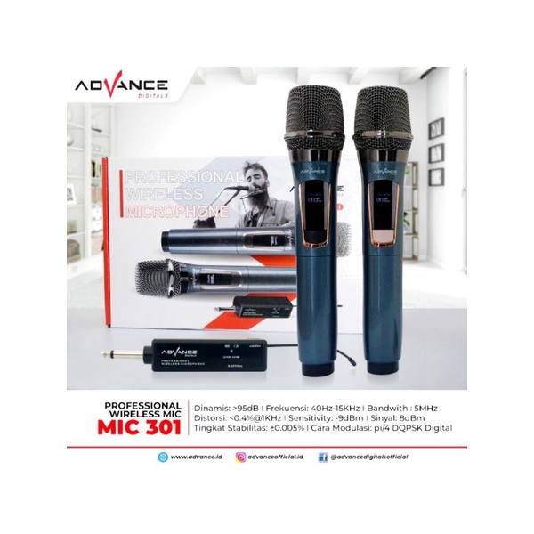 mic advance 301