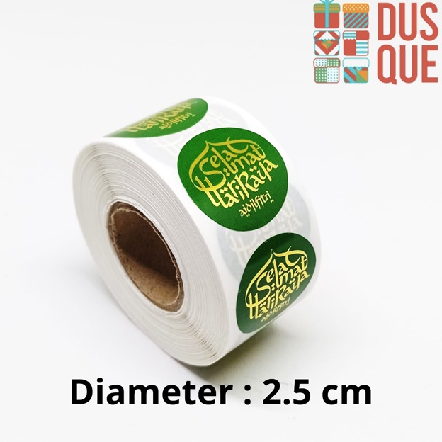 

(1LEMBAR ISI 10PCS) STIKER LABEL HARI RAYA IDUL FITRI / STIKER IDUL FITRI HIJAU / STIKER LEBARAN