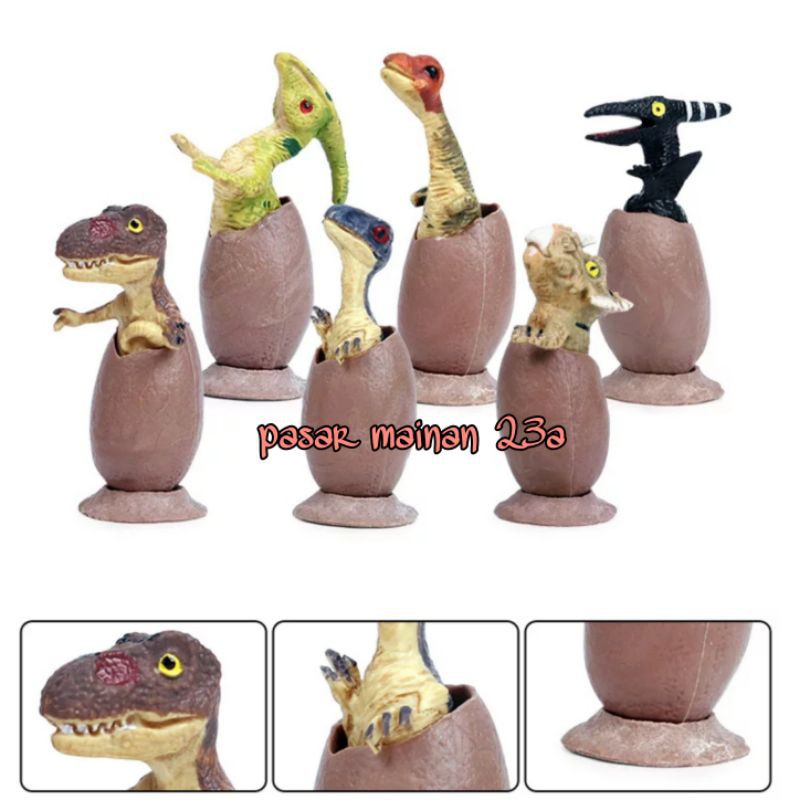 Mainan Telor Dinosaurus / Figure Dinosaurus Murah