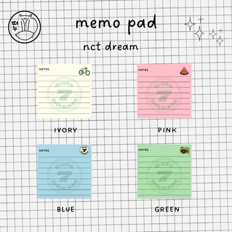 

MEMO PAD | NCT DREAM ENHYPEN