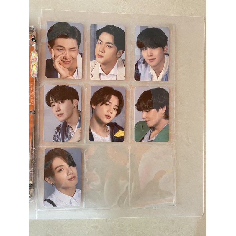 photocard bts samsung rm jin suga jhope jimin v jungkook