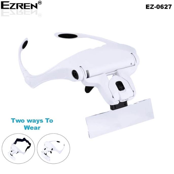 

Ezren EZ-0627 Kacamata Pembesar Reparasi Jam 5x Magnifier 2 LED hpart33 Segera Beli