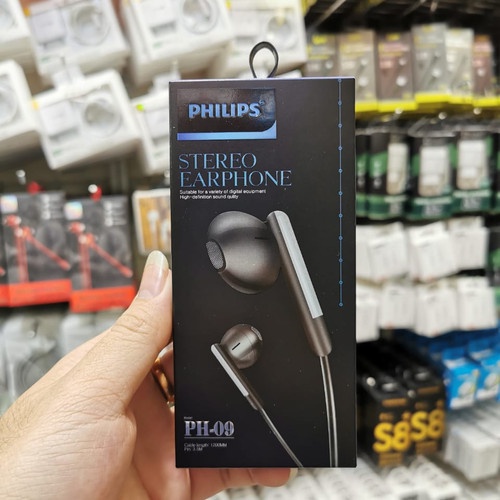 (ba) Handsfree Earphone Headset Philips Seri PH-08 PH-09 Super Bass