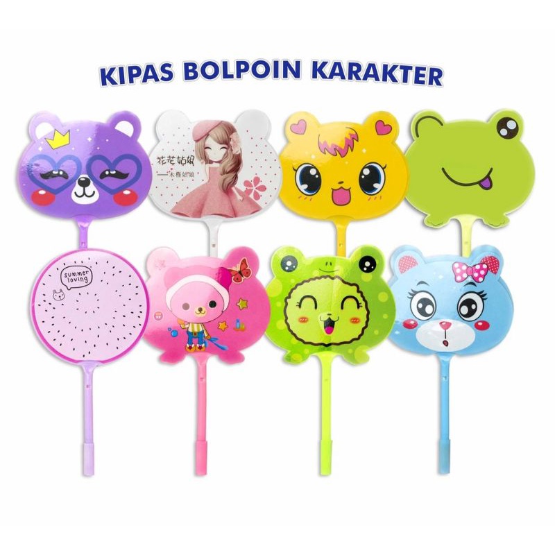 

Pulpen KIPAS Karakter Cartoon PENA KIPAS SOUVENIR LUCU Random