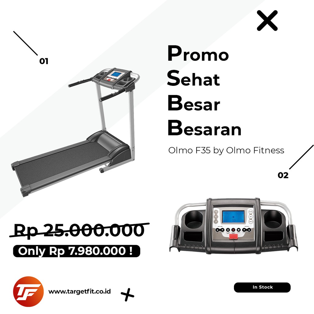 PROMO TREADMILL / TREADMILL / TREADMIL / OLMO FITNESS / OLMO