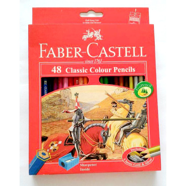 

Pensil Warna Faber-Castell 48 Classic Panjang 48 Warna