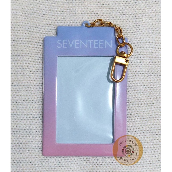 PHOTOCARD HOLDER KEYRING DICON SEVENTEEN