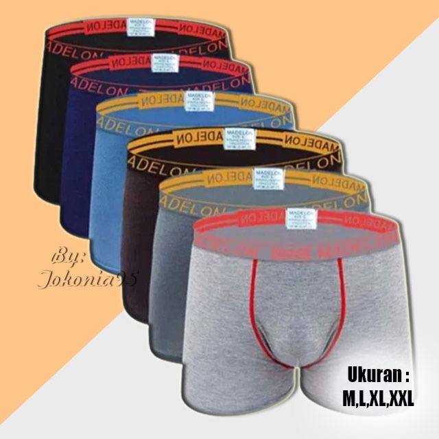 Boxer Madelon Art 8880 - boxer pria - Celana dalam pria