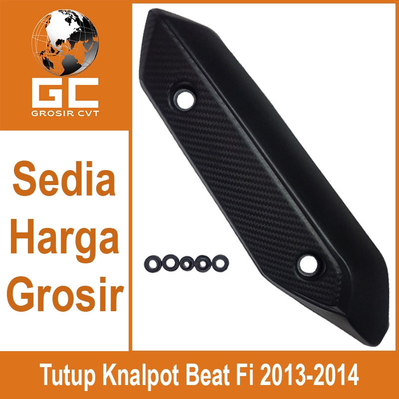 Tutup Cover Tameng Knalpot Honda Beat Fi 2012 - 2014 Maticking