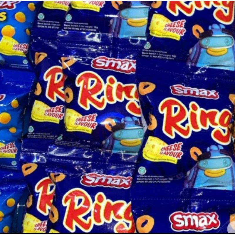 

CHIKI SMAX RING KEJU 12 GRAM/ SMAX RING CHEESE MURAH/ CEMILAN
