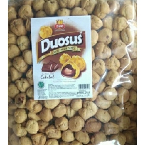 

Duosus Soes Kering Rasa Cokelat Blueberry Snack Kiloan Original 250 gram