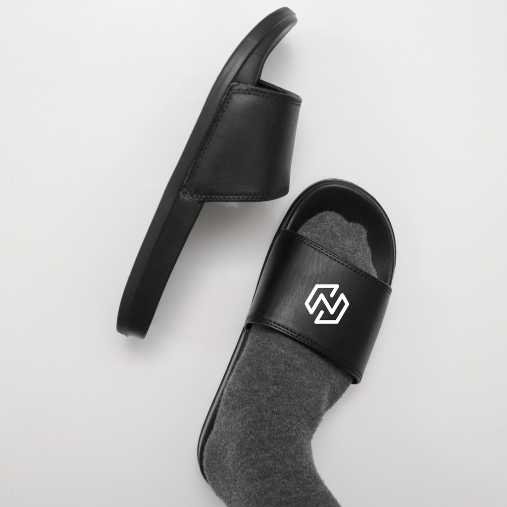 NEW ARRIVAL Sandal Slide Pria Original Nevis NVS 24 / Sandal Slop Slip On Pria-8