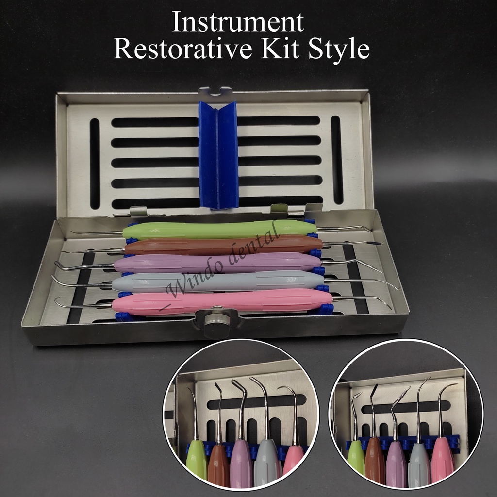 Jual DENTAL WINSDOR RESTORATIVE KIT COMPOSITE / COMPOSIT FILLING INSTRUMEN / KOMPOSIT INSTRUMENT