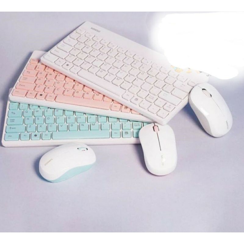 Japan Quality Miniso Wireless Keyboard And Mouse Set Import Miniso Computer Keyboard Mouse Bluetooth