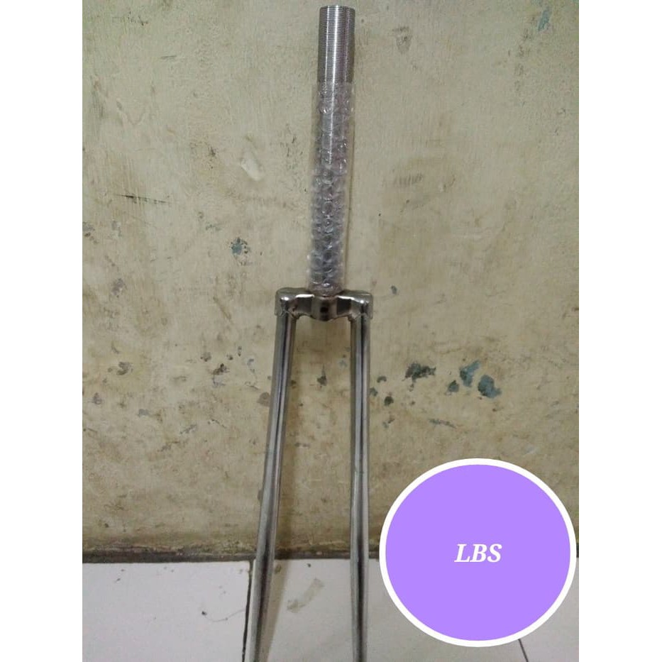 FORK FIXIE CHROME CLASSIC 27 700C l FORK BALAP CLASSIC 27 700C ML1005