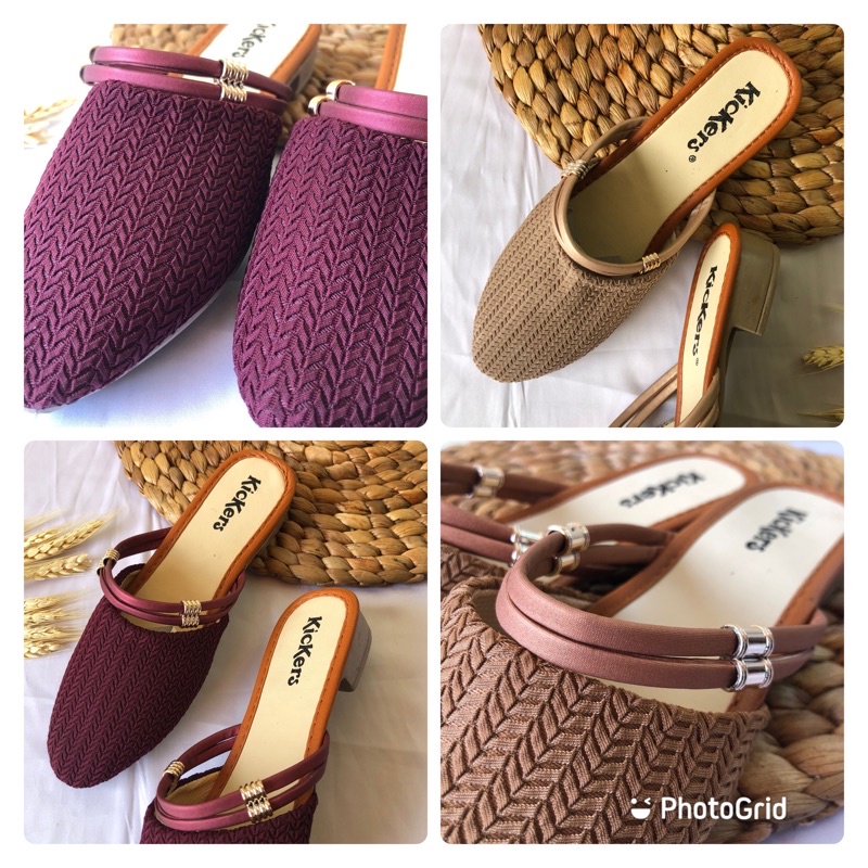 SLOP GEMPI 10 terlaris flat sandal sendal shoes wanita kece populer termurah dan terbaru Sepatu slop wanita /sepatu rajut /slop rajut /slop wanita / sepatu slop rajut Wanita Upper Rajut