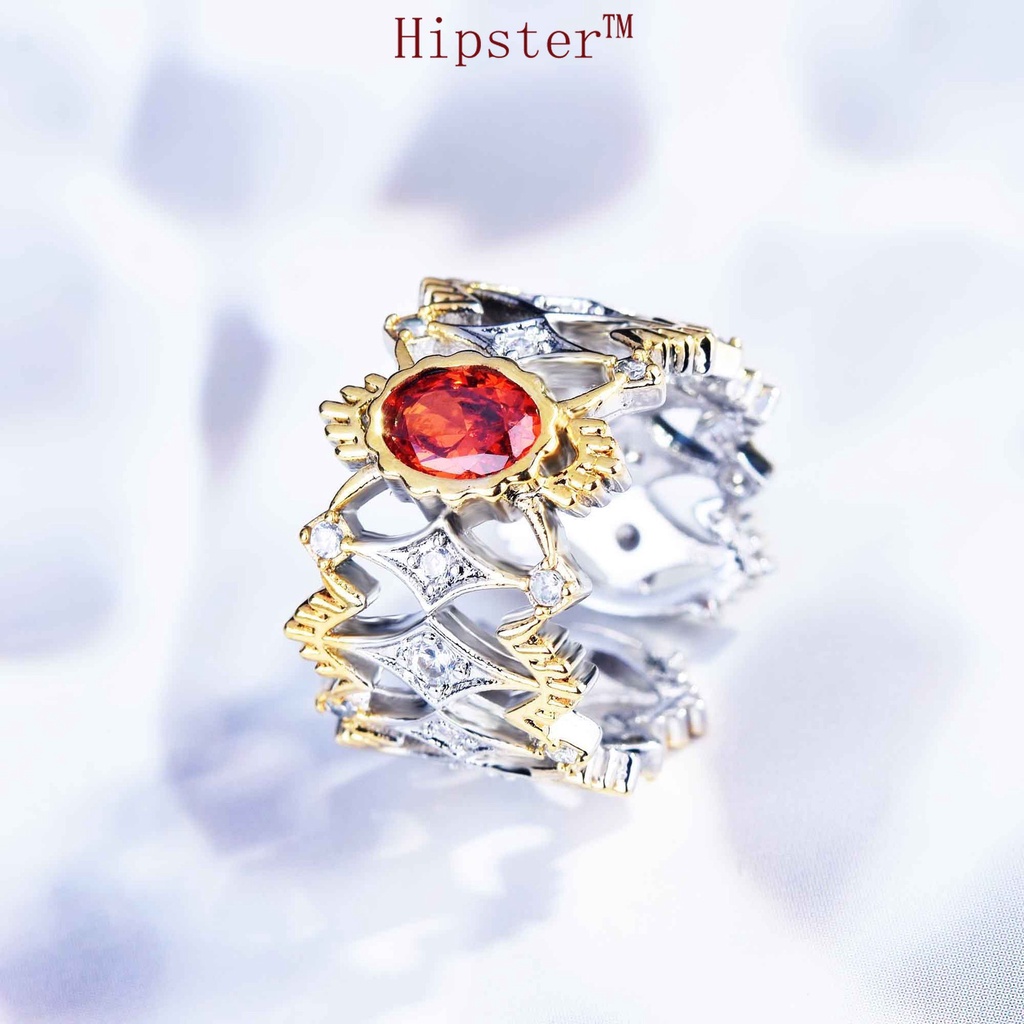 Fashion Ruby Ring Opening