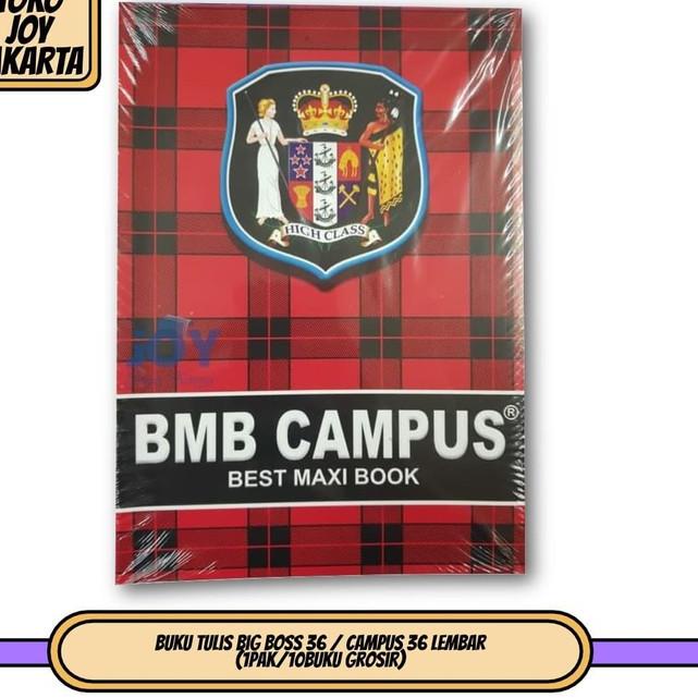

Terbaru! Buku Tulis Big Boss 36 / Campus 36 lembar 1pak/10Buku Grosir