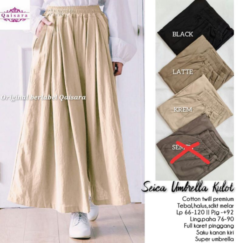 SEICA UMBRELA KULOT PANT BY QAISARA