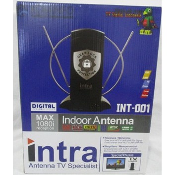 Antena INTRA 001 Antena TV Booster Digital Indoor Amplified***