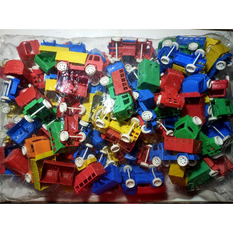 Mainan Mobil Truck Campur 9 CM isi 10 Pcs BBA