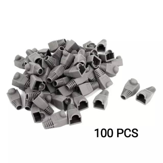 PLUG BOOT RJ45 ISI 100 PCS / COVER RJ45