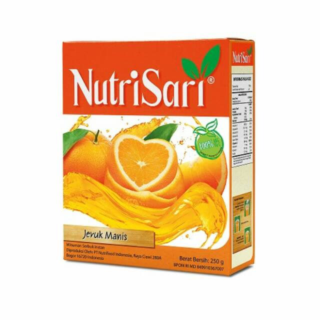 

Nutrisari dus 250gram / nutri sari dus