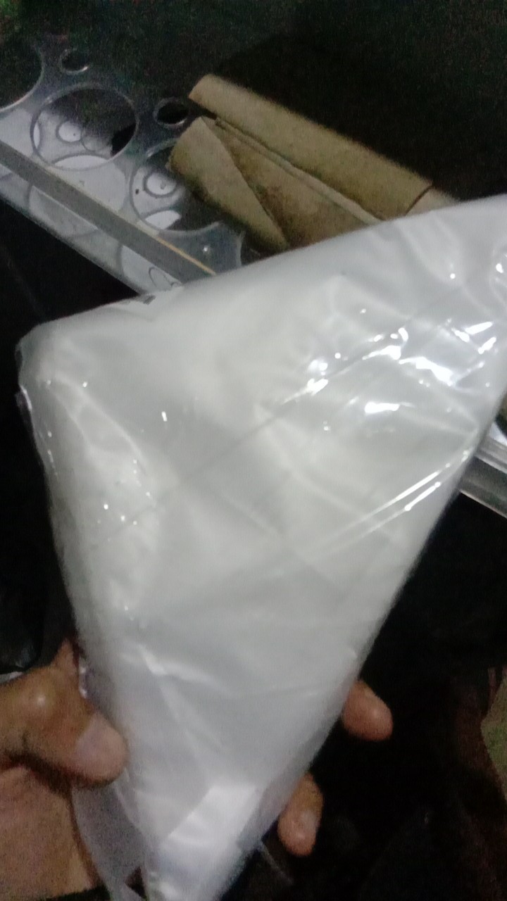 Plastik Segitiga 24x24 @100pcs/pipping Bag Murah/pipping Bag Plastik