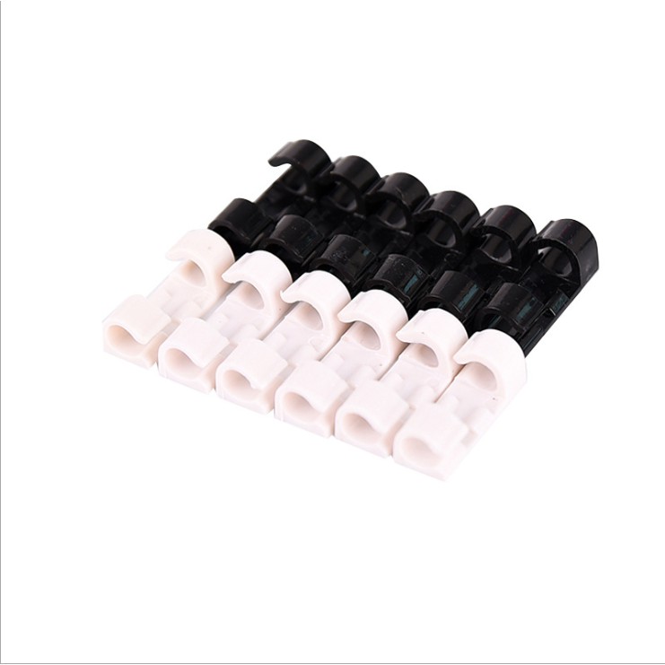 Klip Kabel Organizer Cable Clip 20 Pcs Klip Perapih Perekat Pengikat LARIS365 klip kabel