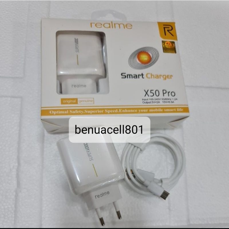 Cahrger hp casan hp smart charger Realme X50 Pro type C