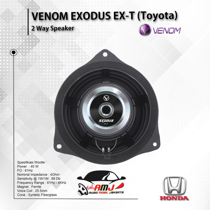 Jual VENOM Speaker 2 Way EXODUS