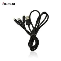 Remax Gition 3 in 1 Kabel Charger Micro USB Lightning Type C RC-131th