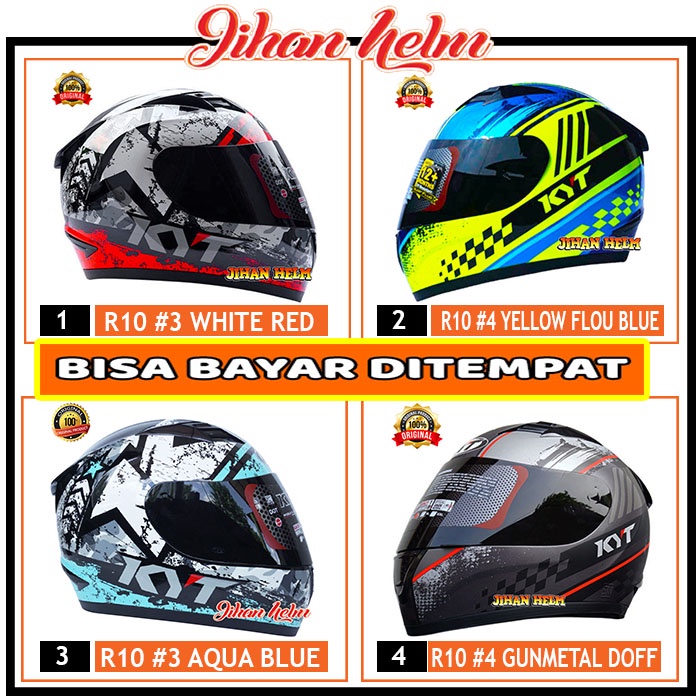 HELM KYT/ HELM KYT R10 ORIGINAL/ HELM KYT R10 ORIGINA TERLARIS