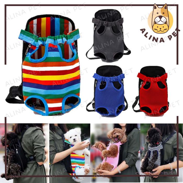 Pet Carrier Tas Ransel/ Carrier Anjing Kucing/ Gendongan Anjing Kucing