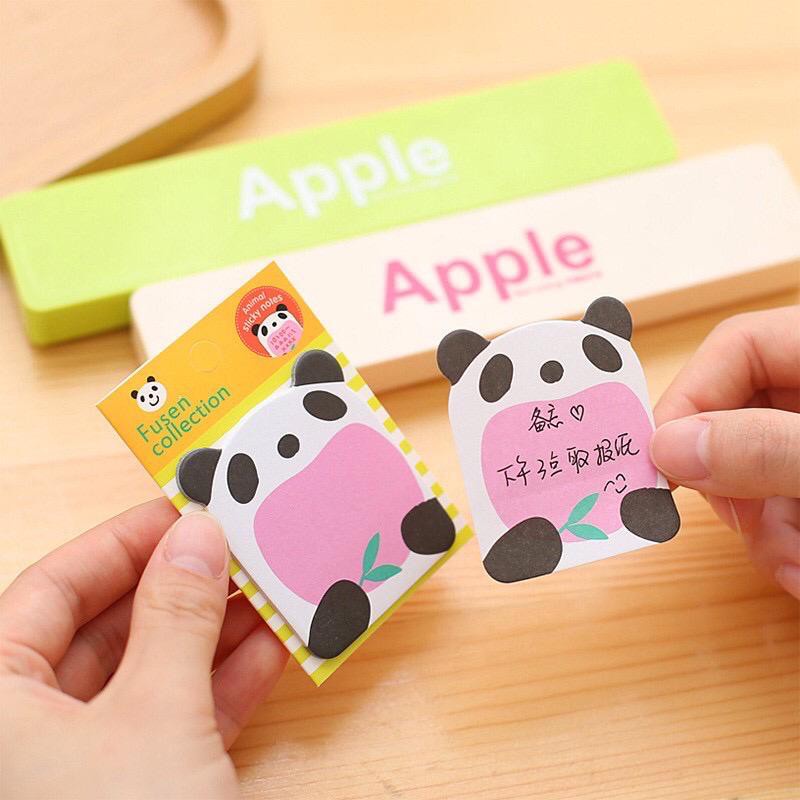 Memo Sticky Notes Zoo Animal Buku Catatan Kecil Mini Book Karakter Lucu - MKM