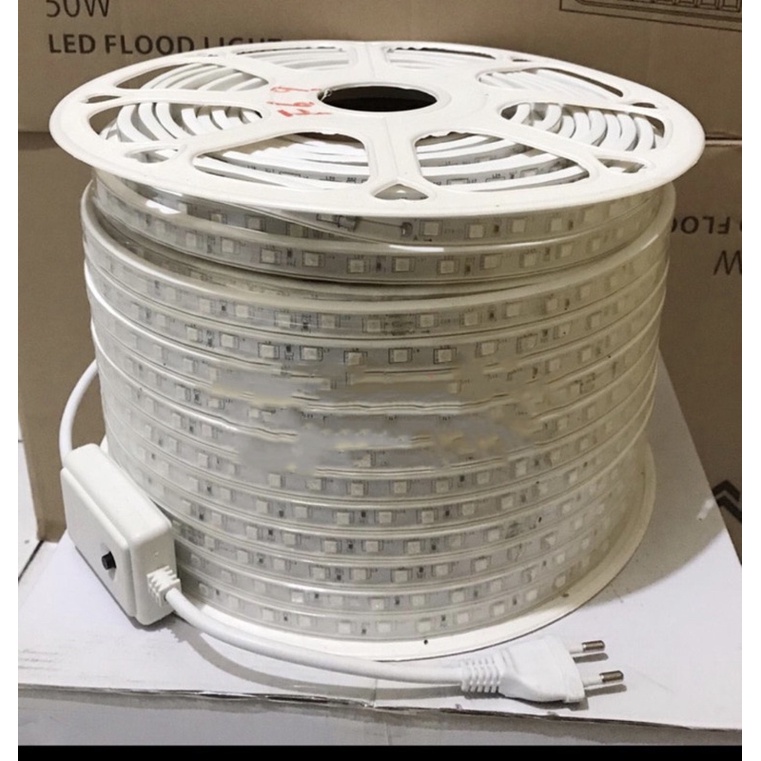 Lampu selang led strip selang rgb warna warni  lampu outdoor dekorasi rgb led outdoor