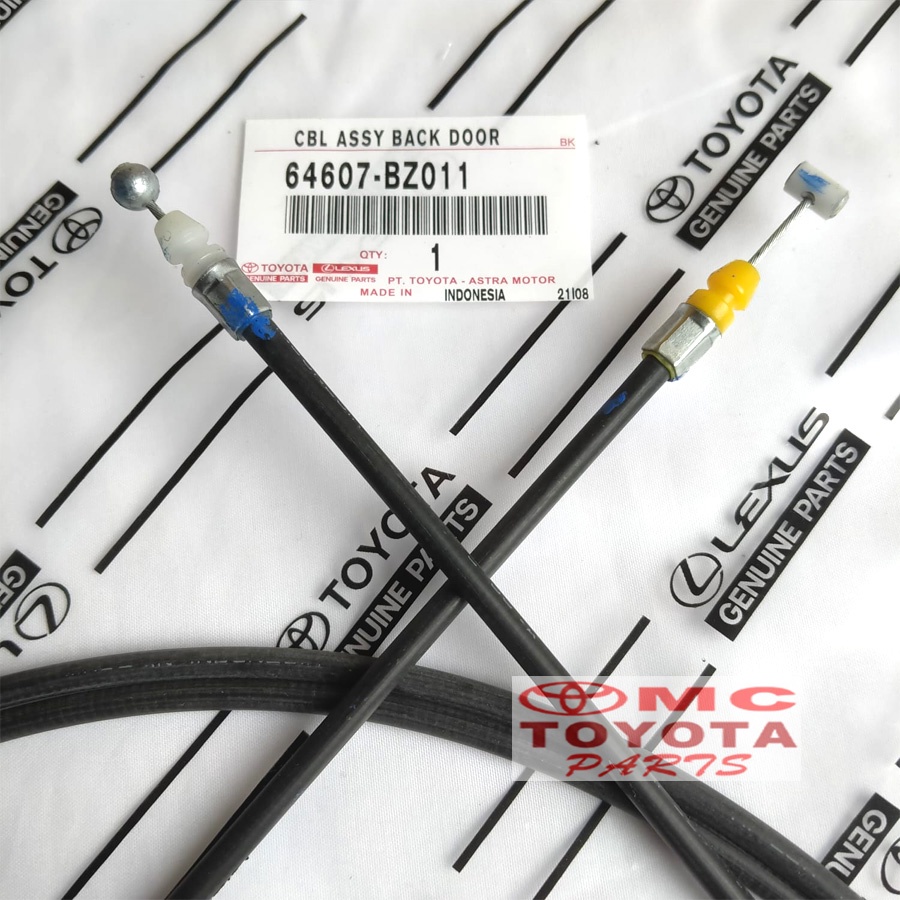 Kabel Tarikan Pembuka Tutup Bagasi Avanza Xenia Old  64607-BZ011