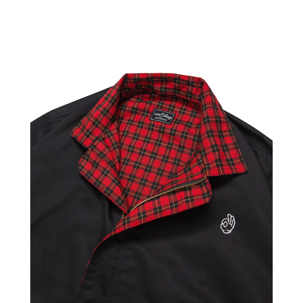 Imokey Rodney Black: Reversible Harrington Jacket