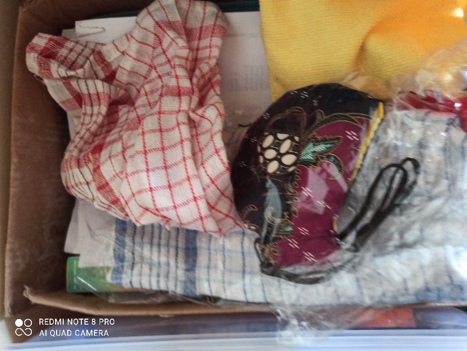 Masker Kain Batik Anak Dan Dewasa